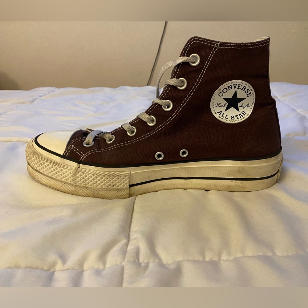 Classic Chocolate Converse High Tops